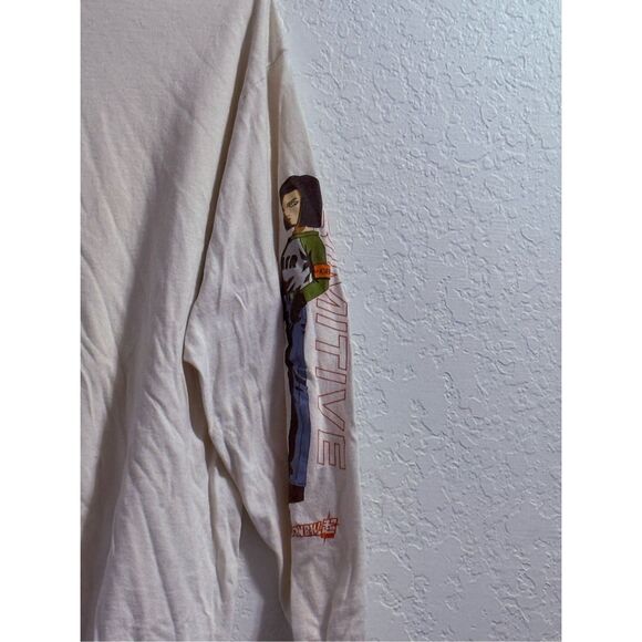 Dragon Ball Z Super Primitive Shirt Men White Long Sleeve XL - Picture 3 of 4